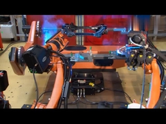 Kuka Robot Arm KR 10 R1420 con posicionador de soldadura CNGBS y soldadora Megmeet para soldadura robótica Solu