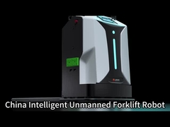 Robot AGV para manejo de palés en almacenes inteligentes de China