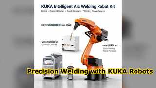 Soluciones de automatización de robots de soldadura por arco inteligente de KUKA