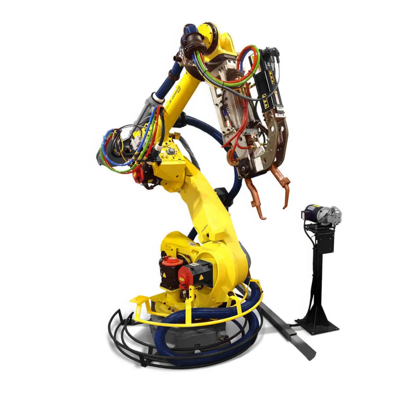 Fanuc Router Robots Robot industrial de Fanuc R-2000iC/125L con el paquete de la tubería ...